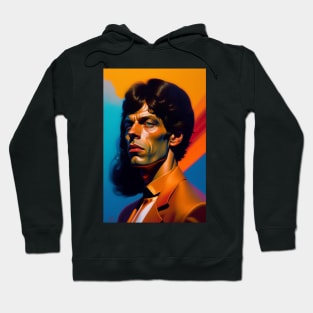 A norman rockwell graphic design artwork Hoodie